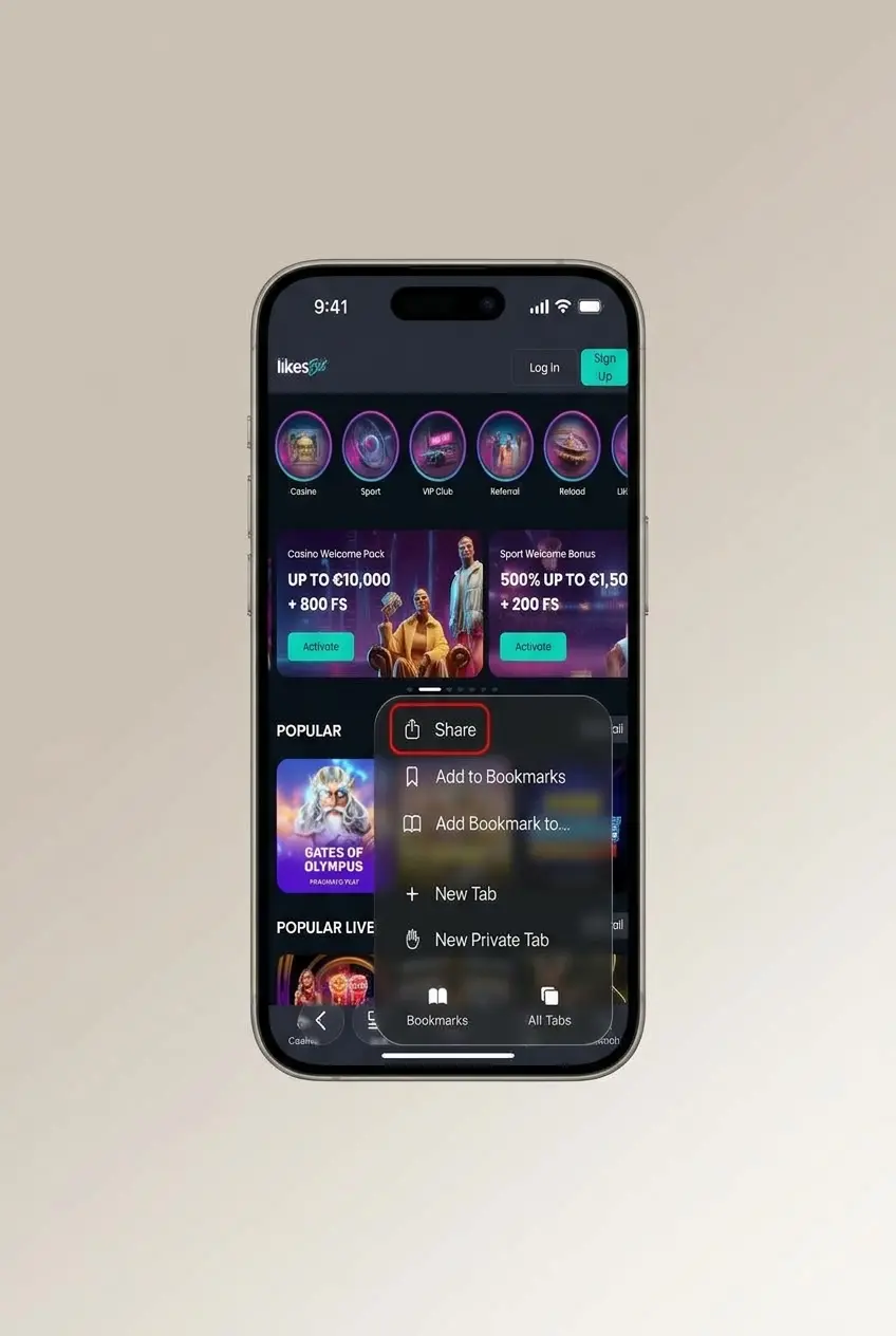 Ondersteunde iOS apparaten voor de LikesBet app