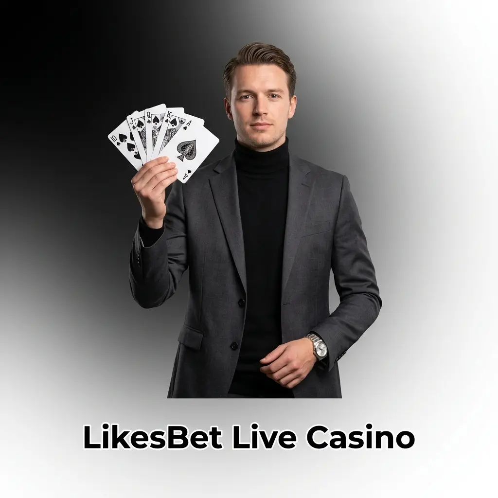 Live casino dealer tafel bij LikesBet
