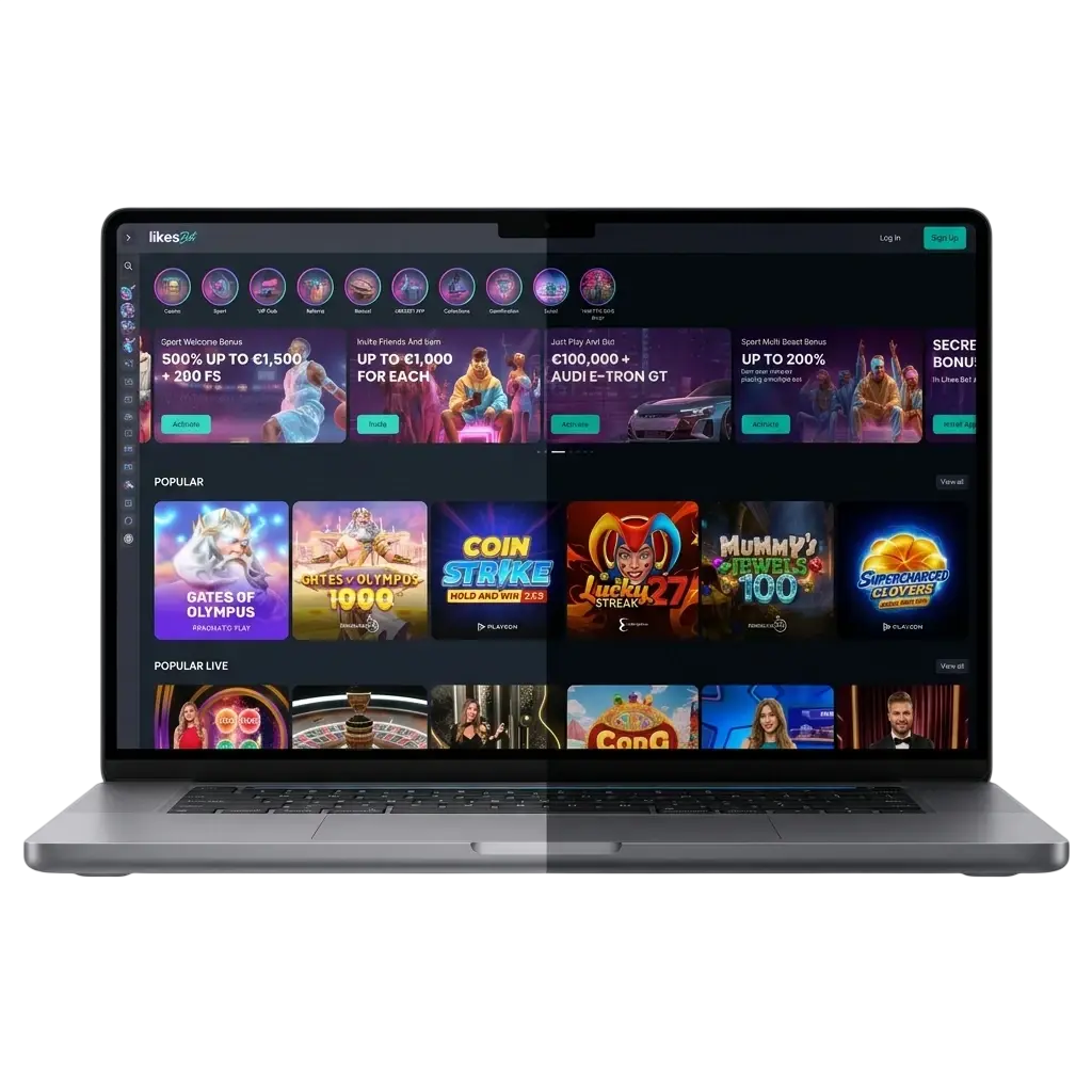 LikesBet platform voor sportweddenschappen en online casino