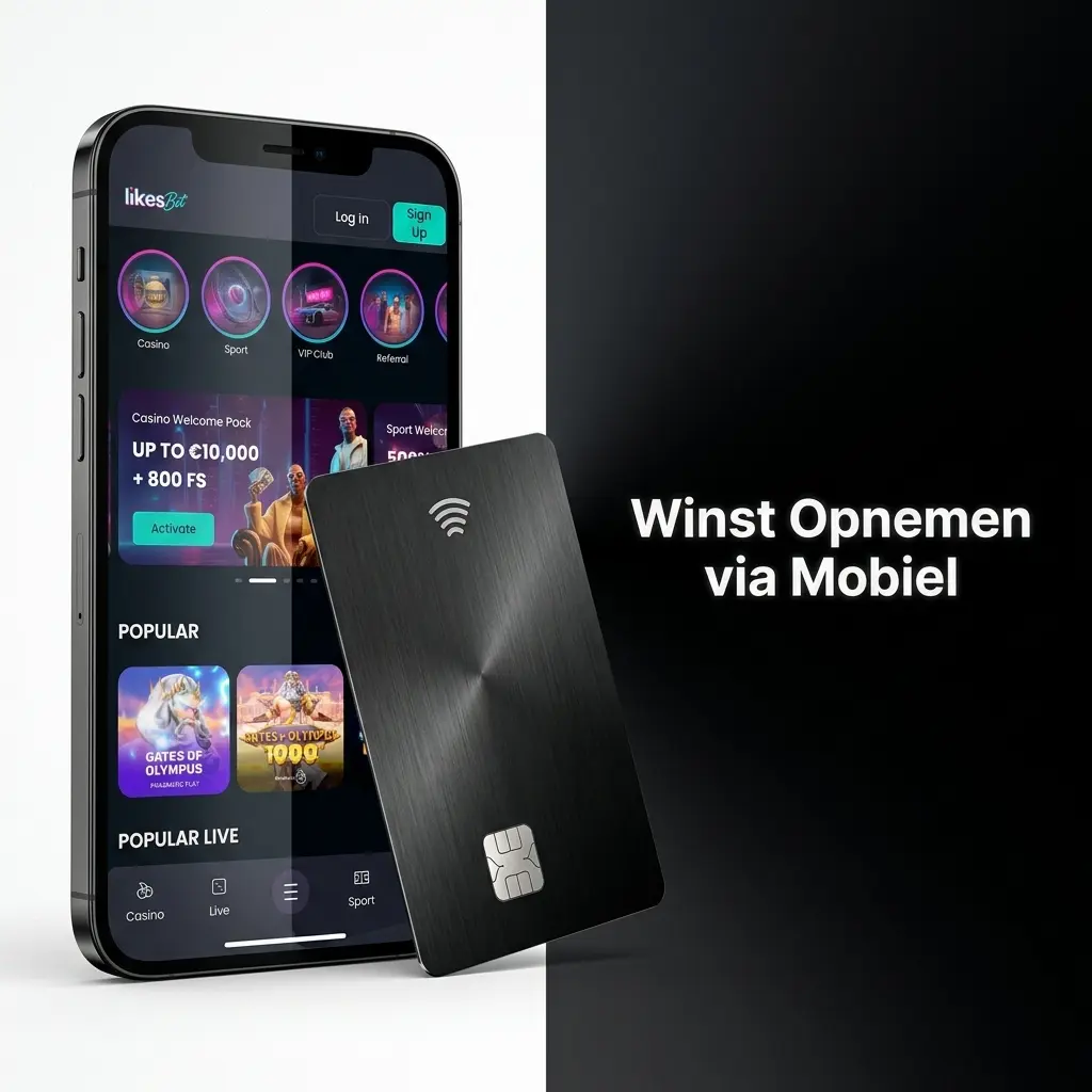 Winst opnemen via mobiel